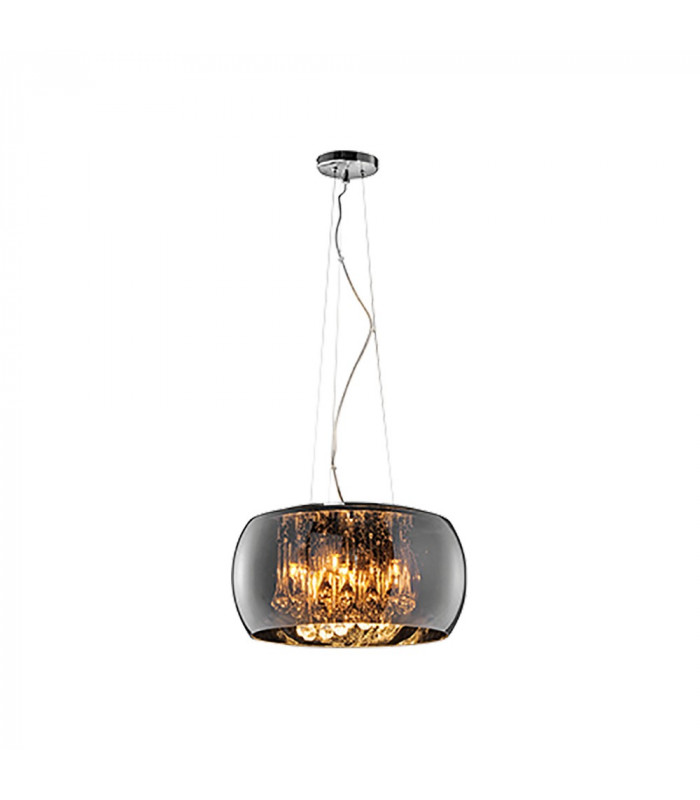 Vapore Modern 5 Light Pendant Ceiling Light Chrome-1