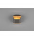 Arino Modern 12cm Up & Down Wall Lamp Nickel antique 3000K-5