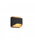 Arino Modern 12cm Up & Down Wall Lamp Black Matt 3000K-1