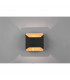Arino Modern 12cm Up & Down Wall Lamp Black Matt 3000K-3