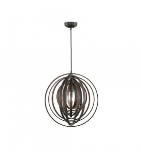 Boolan Modern Spherical Pendant Ceiling Light Brown-1