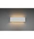 Concha Modern 2 Light Up & Down Wall Lamp White Matt 28cm 3000K-2
