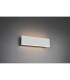 Concha Modern 2 Light Up & Down Wall Lamp White Matt 28cm 3000K-3