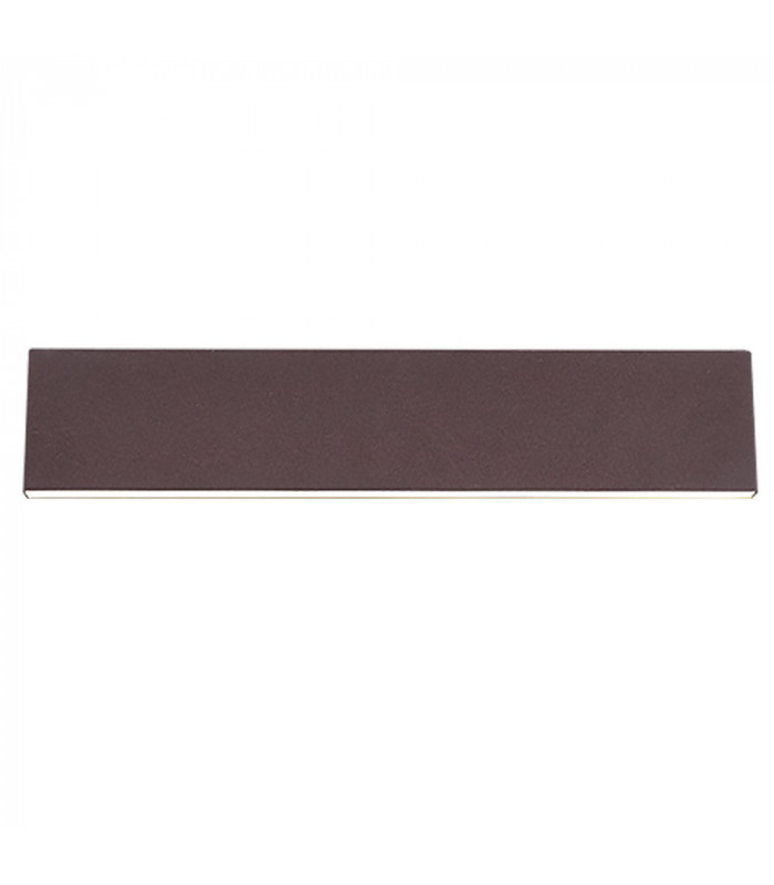 Concha Modern 2 Light Up & Down Wall Lamp Rusty 47cm 3000K-1