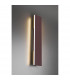 Concha Modern 2 Light Up & Down Wall Lamp Rusty 47cm 3000K-4