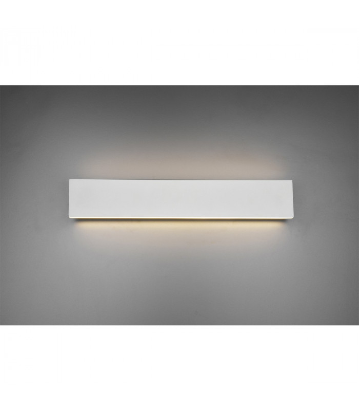 Concha Modern 2 Light Up & Down Wall Lamp White Matt 47cm 3000K-2