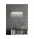 Concha Modern 2 Light Up & Down Wall Lamp White Matt 47cm 3000K-6