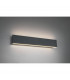Concha Modern 2 Light Up & Down Wall Lamp Anthracite 47cm 3000K-3