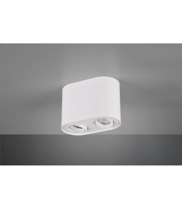 Cookie Modern 2 Light Surface Mounted Downlight White Matt-3