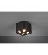 Cookie Modern 4 Light Surface Mounted Downlight Black Matt-2