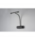 Curtis Modern 4W LED Wall Lamp Black Matt 3000K-4