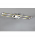 Irvine Modern 60W LED Semi Flush Light Brass Matt 3000-6500K Remote control-3