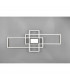 Irvine Modern 60W LED Semi Flush Light Brass Matt 3000-6500K Remote control-5