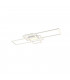 Irvine Modern 60W LED Semi Flush Light White Matt 3000-6500K Remote control-1