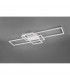 Irvine Modern 60W LED Semi Flush Light White Matt 3000-6500K Remote control-4