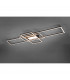 Irvine Modern 60W LED Semi Flush Light Anthracite 3000-6500K Remote control-2