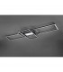 Irvine Modern 60W LED Semi Flush Light Anthracite 3000-6500K Remote control-4