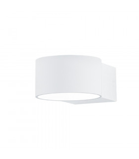 Lacapo Modern Up & Down Wall Lamp White Matt 3000K-1