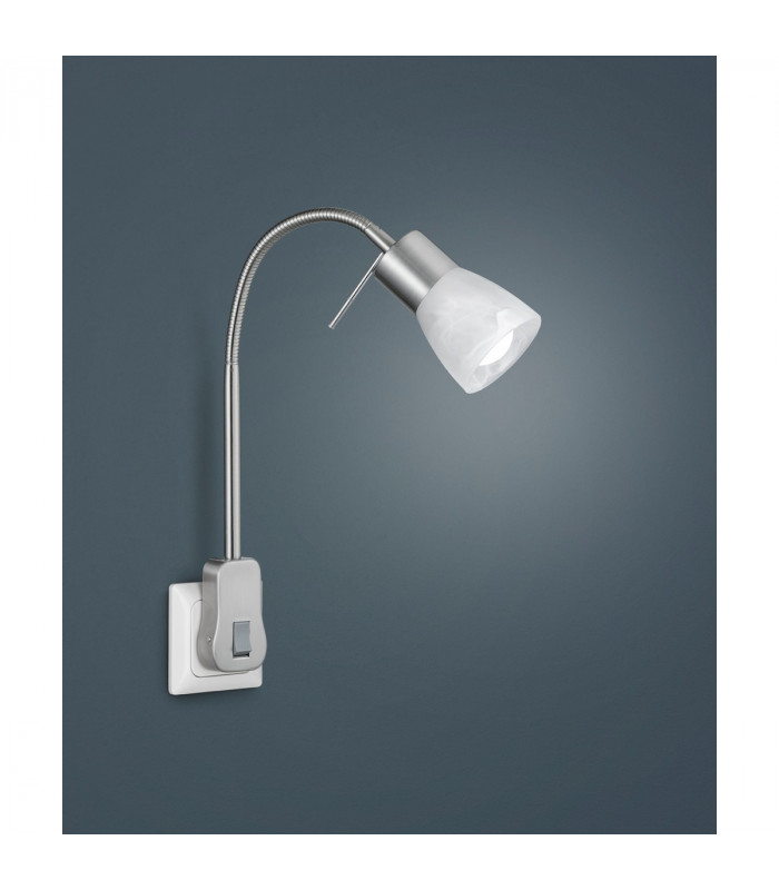 Levisto Modern Reading Light Nickel Matt 3000K-2