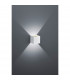 Louis Modern Up & Down Wall Lamp White Matt 3000K-2
