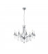 Lucerna Modern 8 Light Multi Arm Pendant Ceiling Light Chrome-1