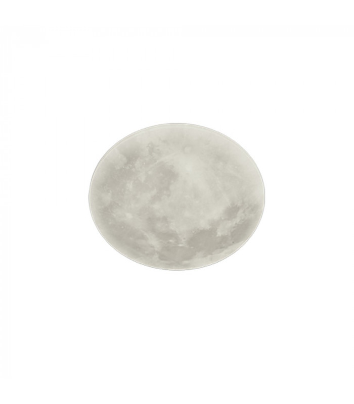 Lunar Modern 22W LED Semi Flush Light White 3000K Remote control-1