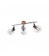 Madras Vintage 3 Light Ceiling Spotlight Bar Antique silver-1