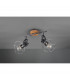Madras Vintage 2 Light Twin Ceiling Spotlight Antique silver-3