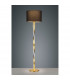 Nandor Modern 2 Light LED Integrated Floor Lamp Gold 3000K-2
