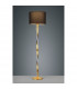 Nandor Modern 2 Light LED Integrated Floor Lamp Gold 3000K-3