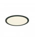Phoenix Modern 15W 30cm LED Panel Black Matt 3000K-1