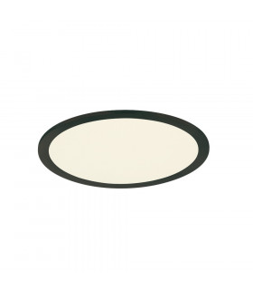 Phoenix Modern 15W 30cm LED Panel Black Matt 3000K-1