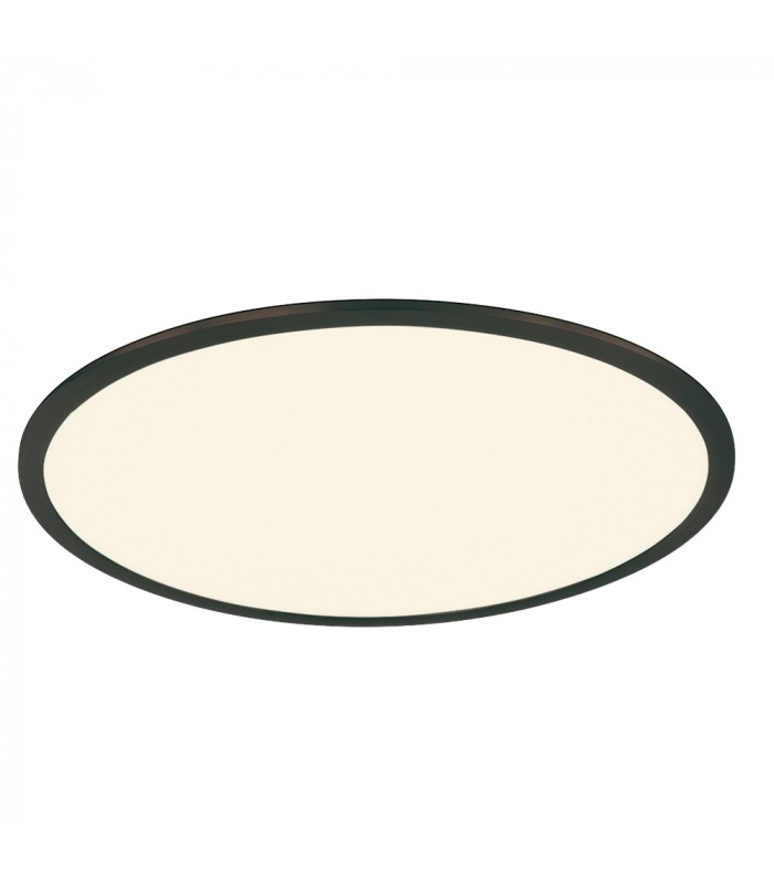 Phoenix Modern 31W 62cm Round LED Panel Black Matt 3000K-1