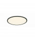 Phoenix Modern 31W 62cm Round LED Panel Black Matt 3000K-2