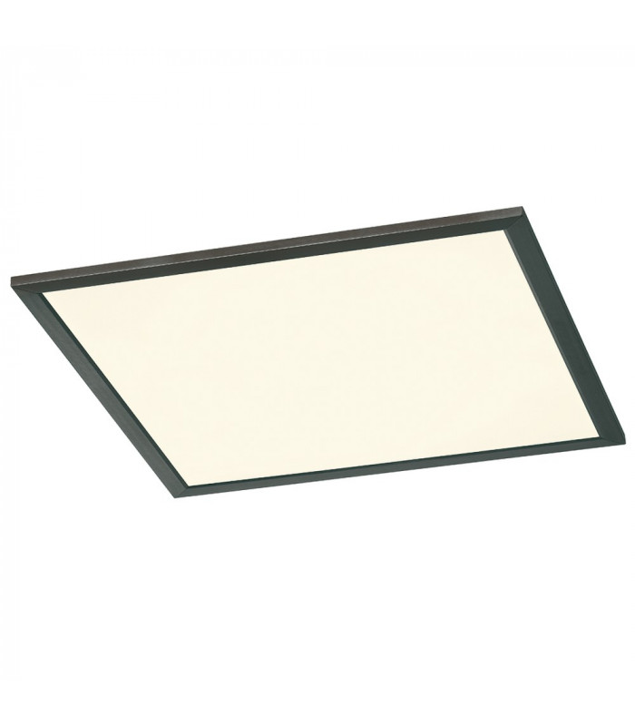 Phoenix Modern 26W 45cm Square LED Panel Black Matt 3000K-1