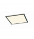 Phoenix Modern 26W 45cm Square LED Panel Black Matt 3000K-2