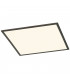 Phoenix Modern 31W 62cm Square LED Panel Black Matt 3000K-1