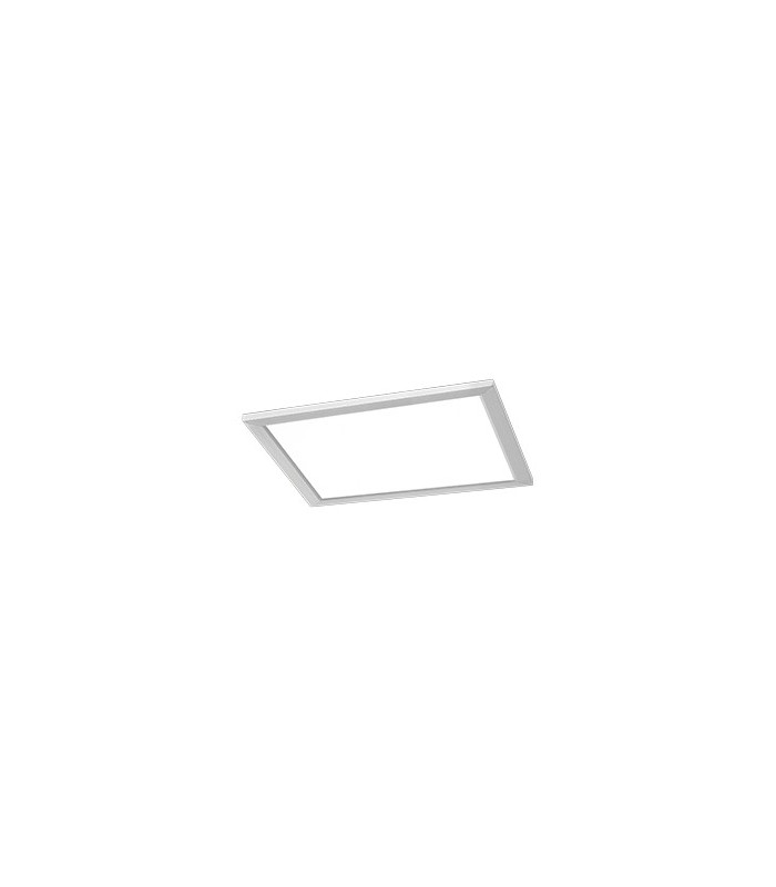 Phoenix Modern Square 15W LED Panel Nickel Matt 3000K-1