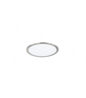Phoenix Modern Round 15W LED Panel Nickel Matt 3000K-1
