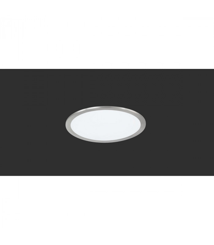Phoenix Modern Round 15W LED Panel Nickel Matt 3000K-2