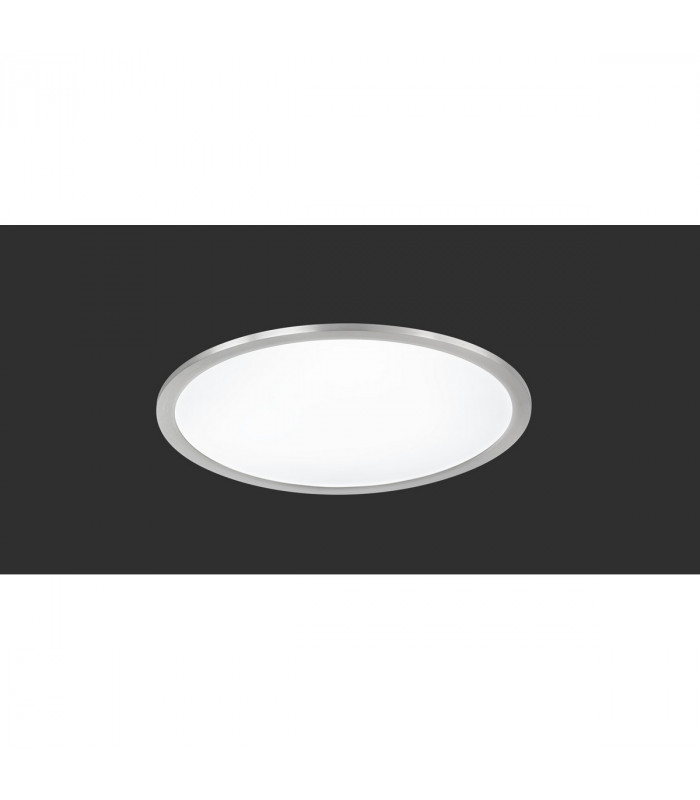 Phoenix Modern 26W Round LED Panel Nickel Matt 3000K-2
