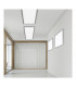 Phoenix Modern 26W 45cm LED Panel Nickel Matt 3000K-3