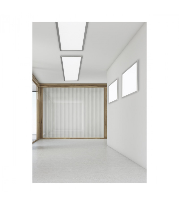 Phoenix Modern 31W 62cm LED Panel Nickel Matt 3000K-3