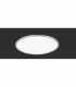 Phoenix Modern 31W Round LED Panel Nickel Matt 3000K-2