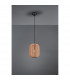Runa Vintage 25cm Wire Frame Pendant Ceiling Light Black Matt-3