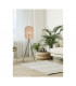 Runa Modern Tripod Floor Lamp Black Matt with Footswitch-4