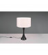 Sabia Modern 40cm Table Lamp with Round Shade Black Matt-2
