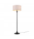 Sabia Modern 3 Light Floor Lamp with Shade Black Matt-1
