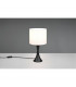 Sabia Modern 20cm Table Lamp with Round Shade Black Matt-2