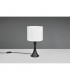 Sabia Modern 20cm Table Lamp with Round Shade Black Matt-3